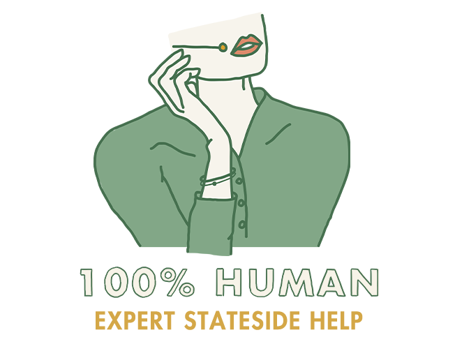 100% human